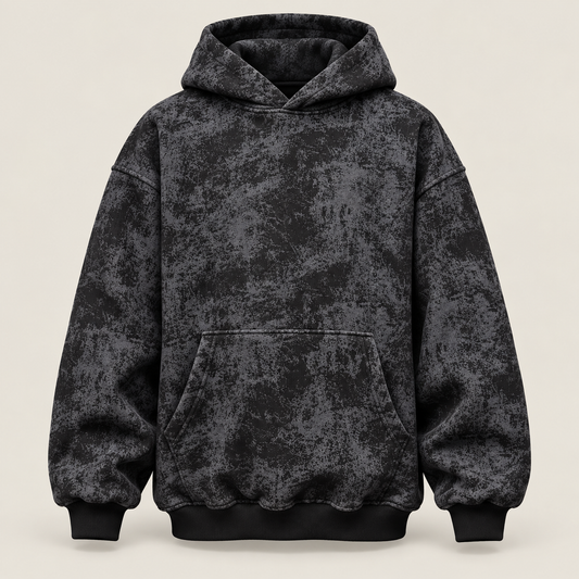 RAVYEN Oversize Yıkamalı Kapüşonlu Sweatshirt